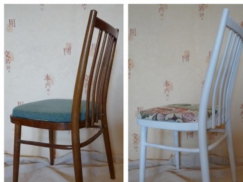 How to make a professional restoration of chairs with your own hands using available materials?